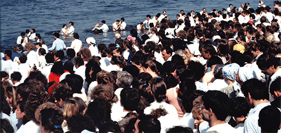 Baptized in Volga River