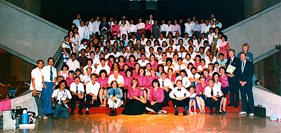 1984, Wahroonga church to Manila